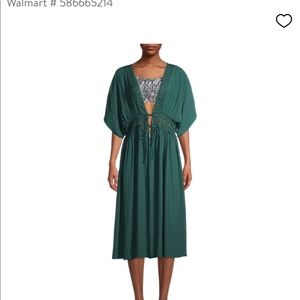 NET Time & Tru swim cover kimono